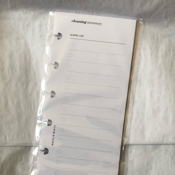 NEW ✨ Cloth & Paper Half Letter Inserts + Discs - Picture 2 of 7